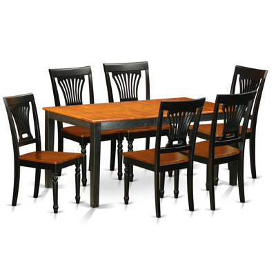 East West Furniture Nicoli 7 Piece Din..
