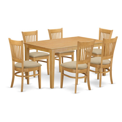 Charlton Home Smyrna 7 Piece Dining Set
