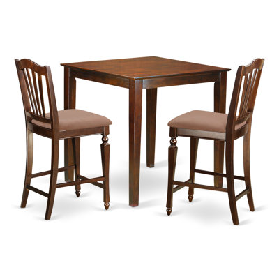 East West Furniture Vernon 3 Piece Counter Heigh..