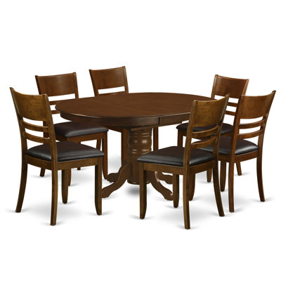 East West Furniture Kenley 7 Piece Dining Set