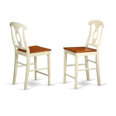 East West Furniture Kenley Bar Stool (Set of 2)