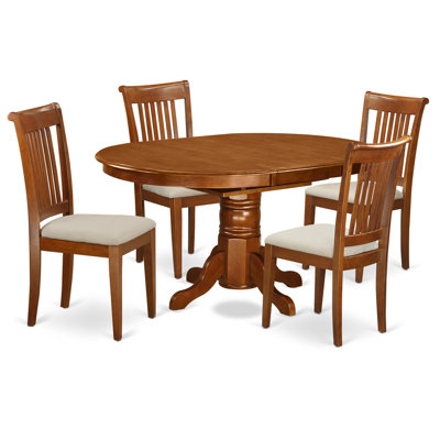 East West Furniture Avon 5 Piece Dining Set