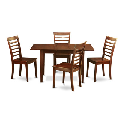 East West Furniture Norfolk 5 Piece Dining Set