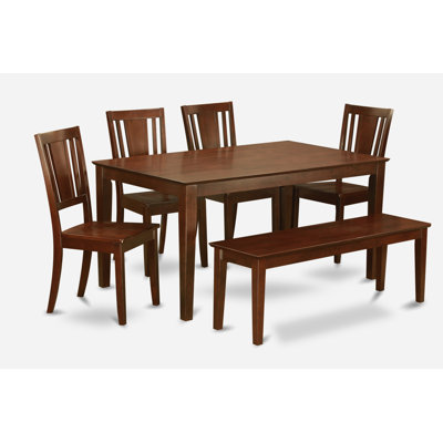 Wooden Importers Capri 6 Piece Dining Set