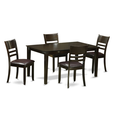 Wooden Importers Capri 5 Piece Dining Set