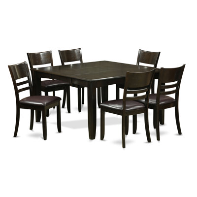 Wooden Importers Parfait 7 Piece Dining Set