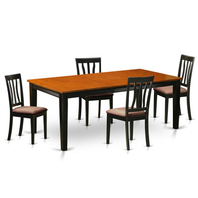 Wooden Importers Quincy 5 Piece Dining Set
