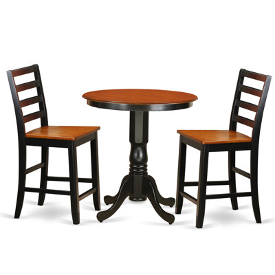 Wooden Importers 3 Piece Counter Height Pub Tabl..
