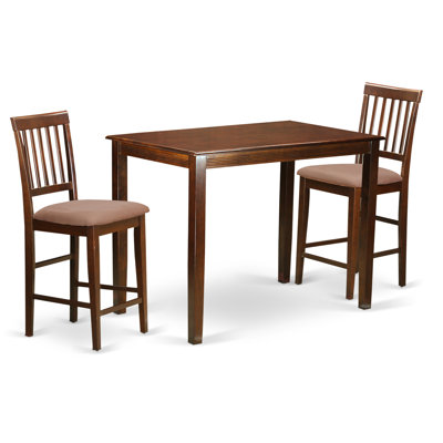 Wooden Importers Yarmouth 3 Piece Counter Height..