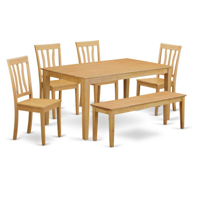Wooden Importers Capri 6 Piece Dining Set