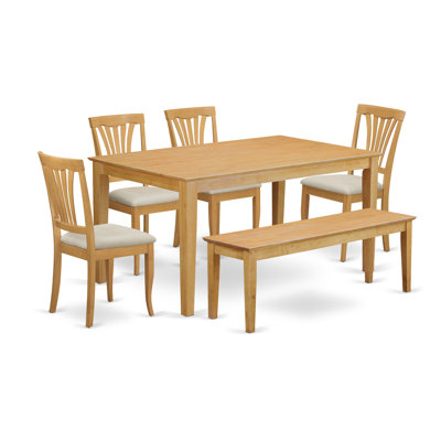 Wooden Importers Capri 6 Piece Dining Set