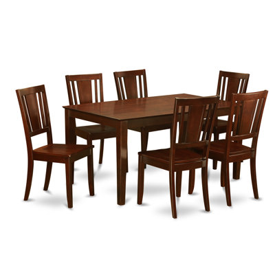 Wooden Importers Capri 7 Piece Dining Set