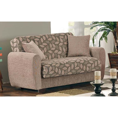 Beyan Signature Chestnut Sleeper Sofa