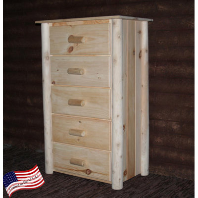 Lakeland Mills Frontier 5 Drawer Chest
