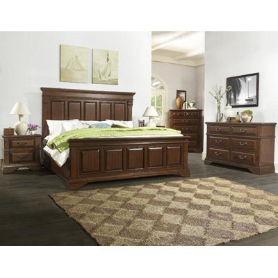 Darby Home Co Alvina Panel 5 Piece Bedroom Set