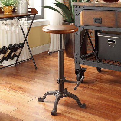 Carolina Cottage Adjustable Height Swivel Bar Stool