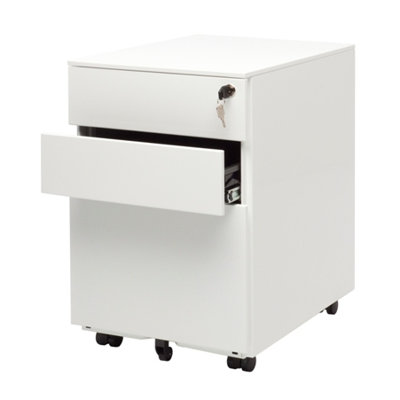 Blu Dot Office 3 Drawer Mobile File Ca..