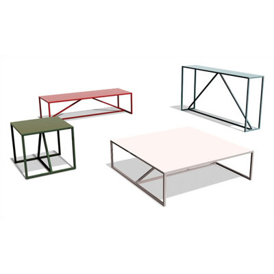 Blu Dot Strut Coffee Table Set