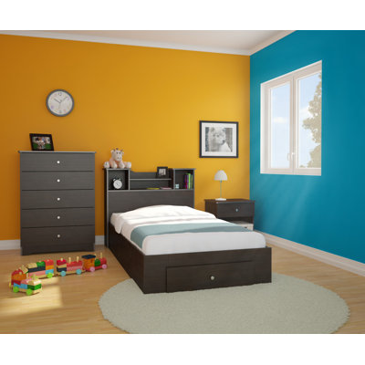 Nexera Pocono Platform Customizable Bedroom Set