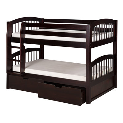 Camaflexi Twin Bunk Bed with Storage