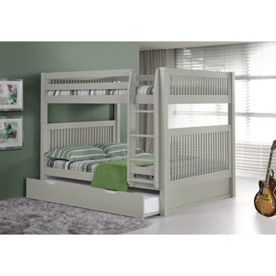 Camaflexi Full Over Full Bunk Bed with Trundle