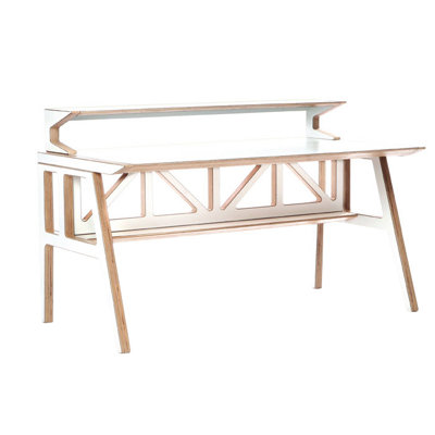 Context Furniture Truss Library Writing Desk