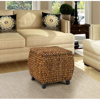 Gallerie Decor Bali Breeze Storage Ottoman
