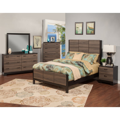 Sandberg Furniture Nova Panel Customizable Bedro..