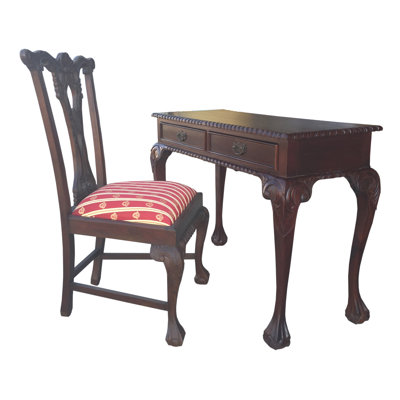 D-Art Collection England Writing Desk and England Side Chair