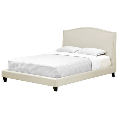 TOV Furniture Upholstered Platform Bed