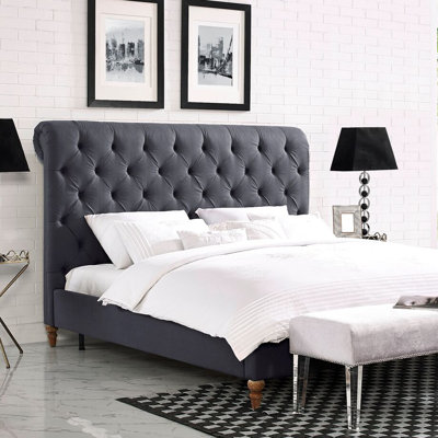 House of Hampton Loehr Upholstered Platform Bed