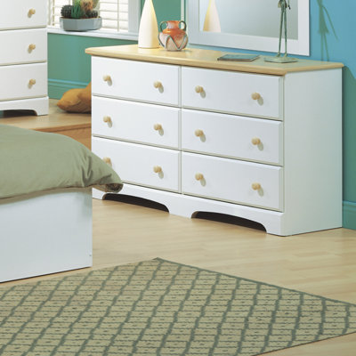 South Shore Newbury 6 Drawer Double Dresser