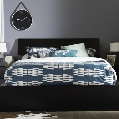 South Shore Step One 14.75in Tall Queen Platform Bed