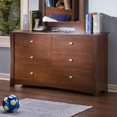 South Shore Jumper 6 Drawer Double Dresser