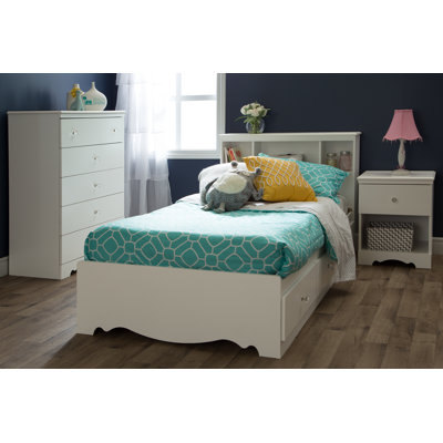 South Shore Crystal Platform Customizable Bedroo..