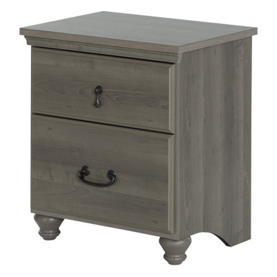 South Shore Noble 2 Drawer Nightstand