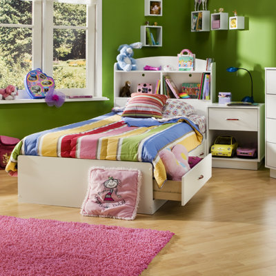 South Shore Logik Twin Platform Customizable Bed..