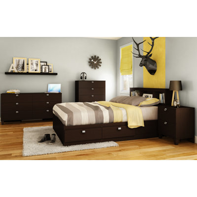 South Shore Karma Platform Customizable Bedroom ..