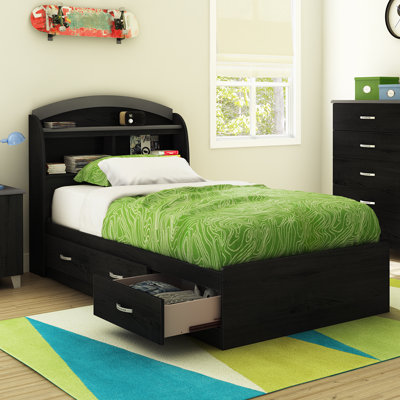 South Shore Lazer Twin Mate's Bed with Storage