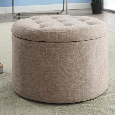 Convenience Concepts Designs4Comfort Round Shoe Ottoman