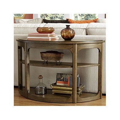 Hammary Facet Console Table