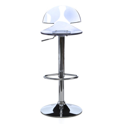 Wade Logan Stratton Adjustable Height Swivel Bar Stool