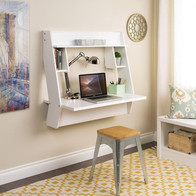 Wildon Home ® Studio Floating Desk wi..