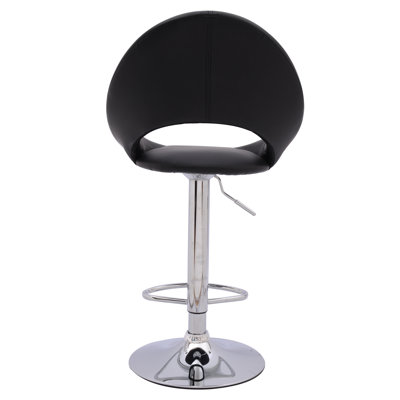 Mochi Furniture Lowell Adjustable Height Swivel Bar Stool (Set of 2)