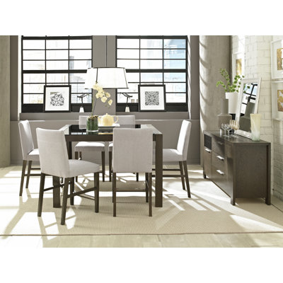 Brayden Studio North Stoke 7 Piece Counter Height Dining Set