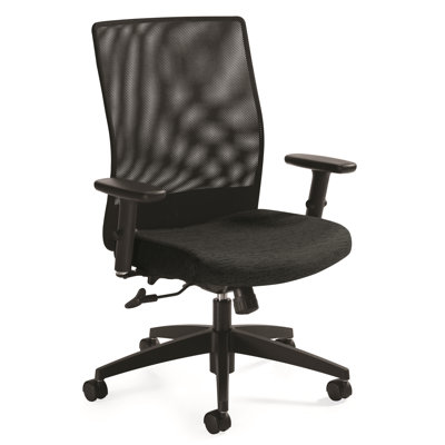 Global Total Office Weev Mid-Back Tilt..