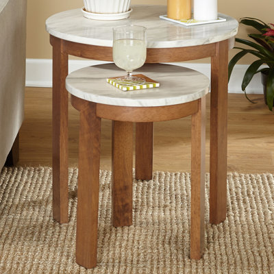 Mercury Row Caison 2 Piece Nesting Tables