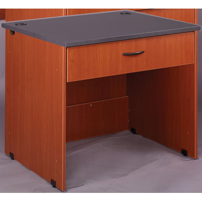Stevens ID Systems Writing Desk with Drawer and Locks