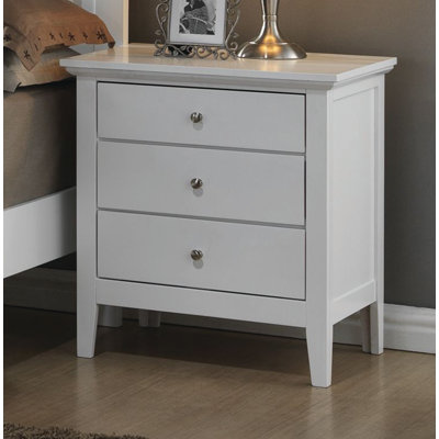 Just Cabinets Furniture and More Brooks 3 Drawer Nightstand