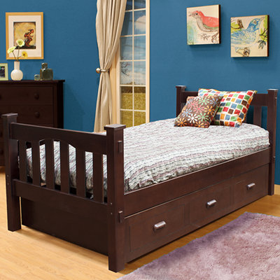 Epoch Design Gabriel Twin Slat Customizable Bedr..